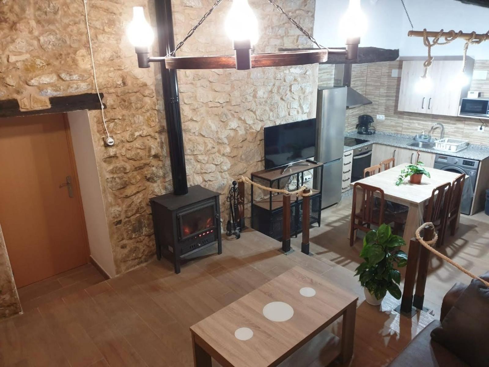 Casa Rural Chulilla Villarroya de los Pinares Номер фото